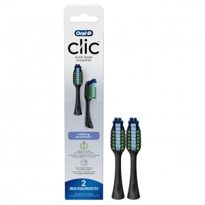 Black Oral-B Clic Toothbrush Whitening Others Brush Heads | NZ_OB75016