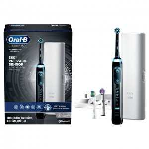 Black Oral-B Genius 7500 Rechargeable Genius Series | NZ_OB30154