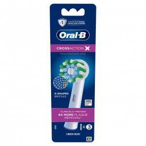 White Oral-B CrossAction X-Filament Others Brush Heads | NZ_OB50997