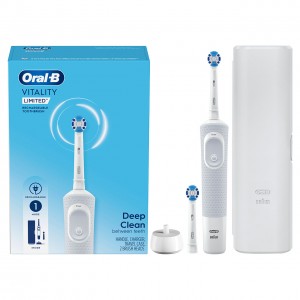 White Oral-B Vitality Limited Rechargeable Pro Series | NZ_OB38034