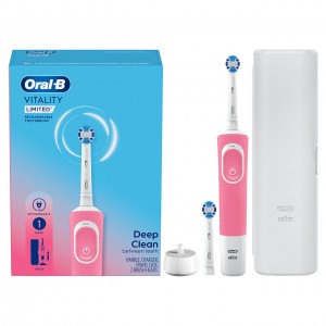 White / Pink Oral-B Vitality Limited Rechargeable Pro Series | NZ_OB42173