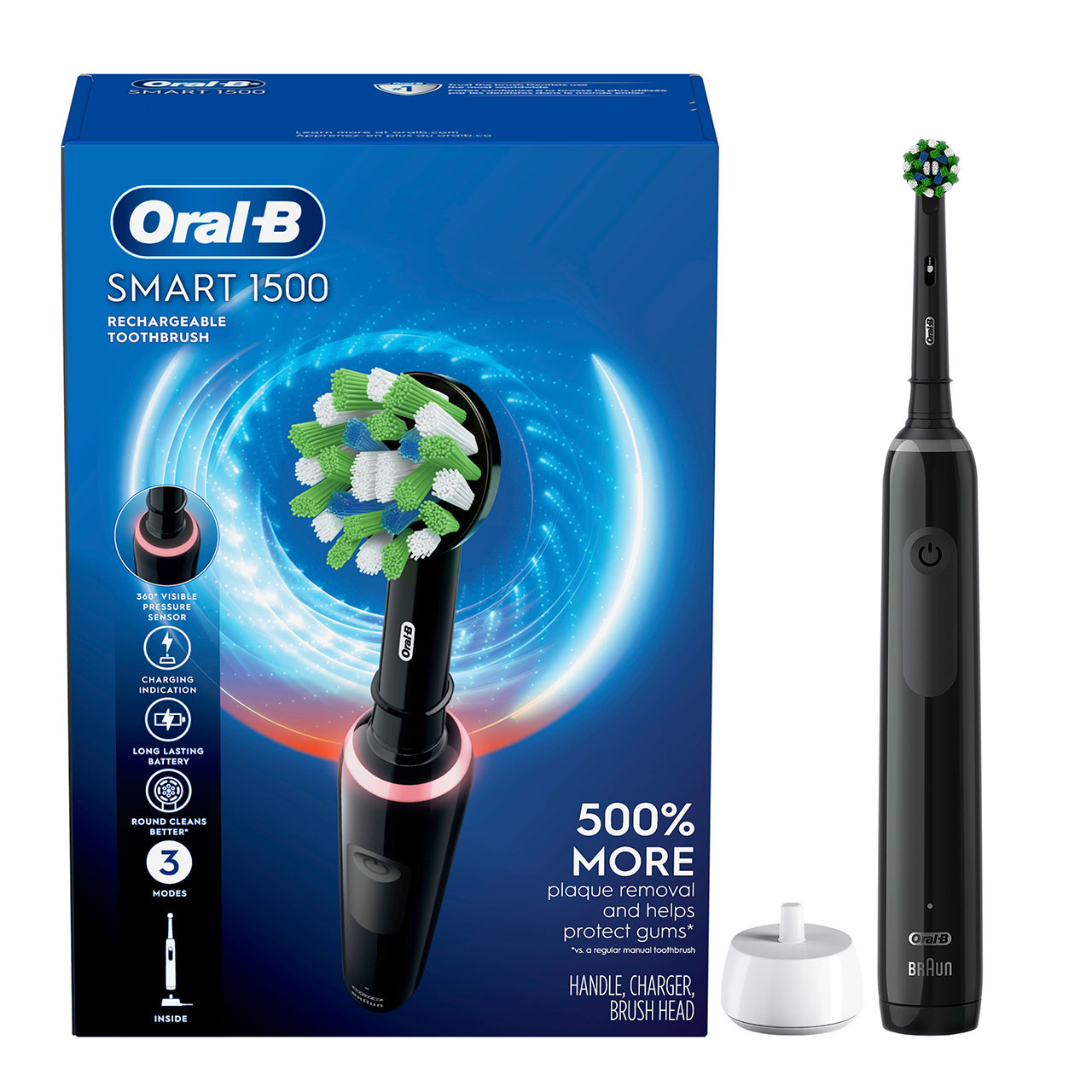 Black Oral-B Smart 1500 Smart Series | NZ_OB94234