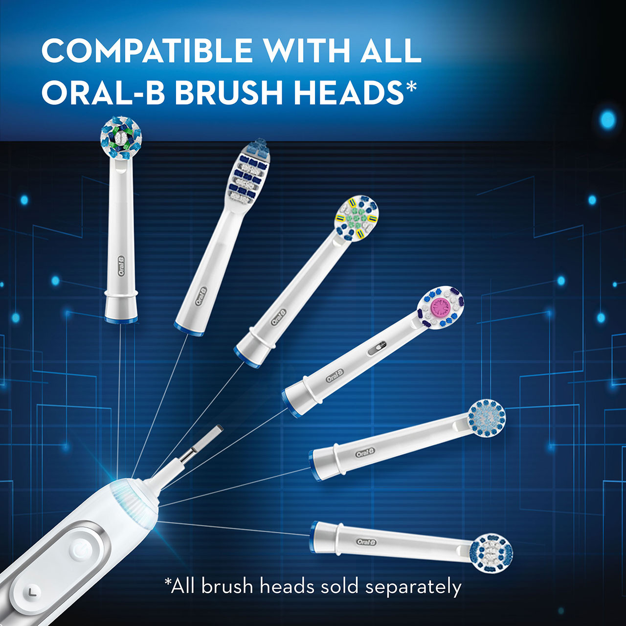 Black Oral-B Smart 5000 with Bluetooth Smart Series | NZ_OB53557