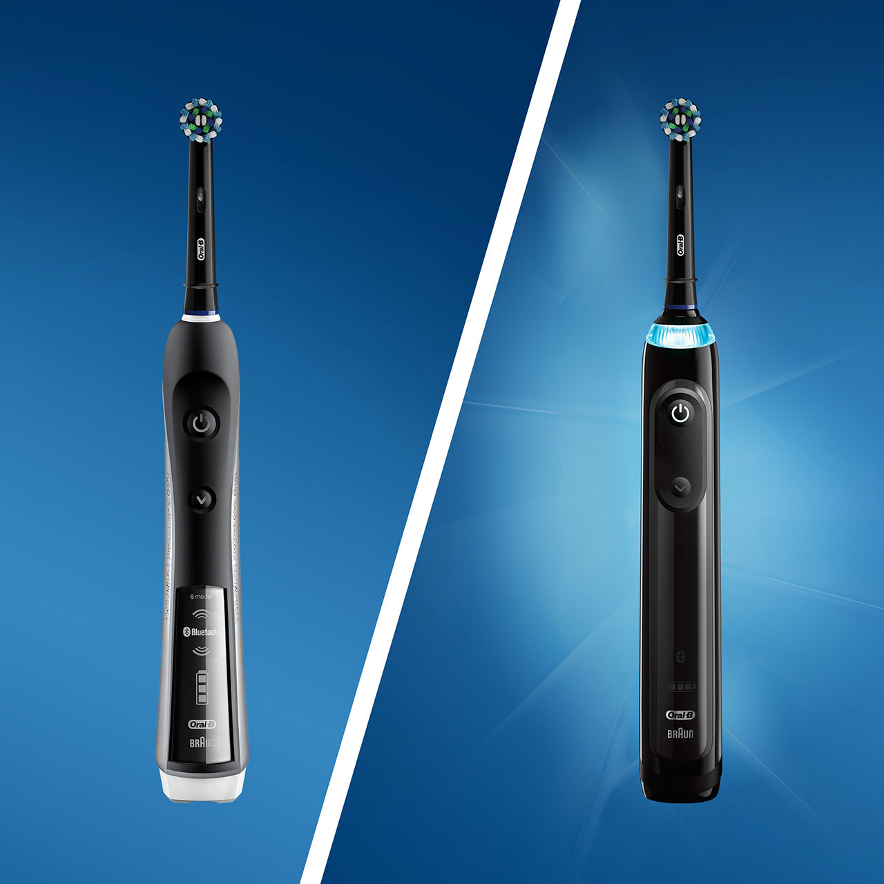 Black Oral-B Smart 5000 with Bluetooth Smart Series | NZ_OB53557