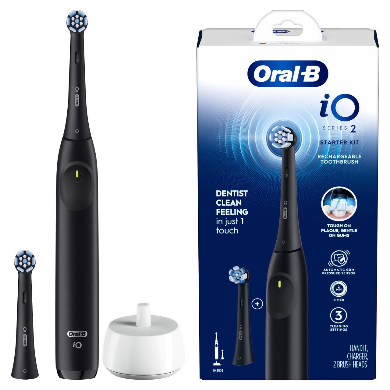 Black Oral-B iO Series 2 Rechargeable iO Series | NZ_OB49513