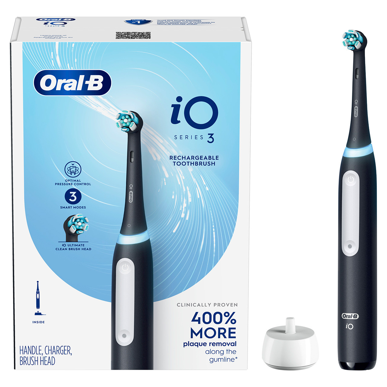 Black Oral-B iO Series 3 iO Series | NZ_OB51789