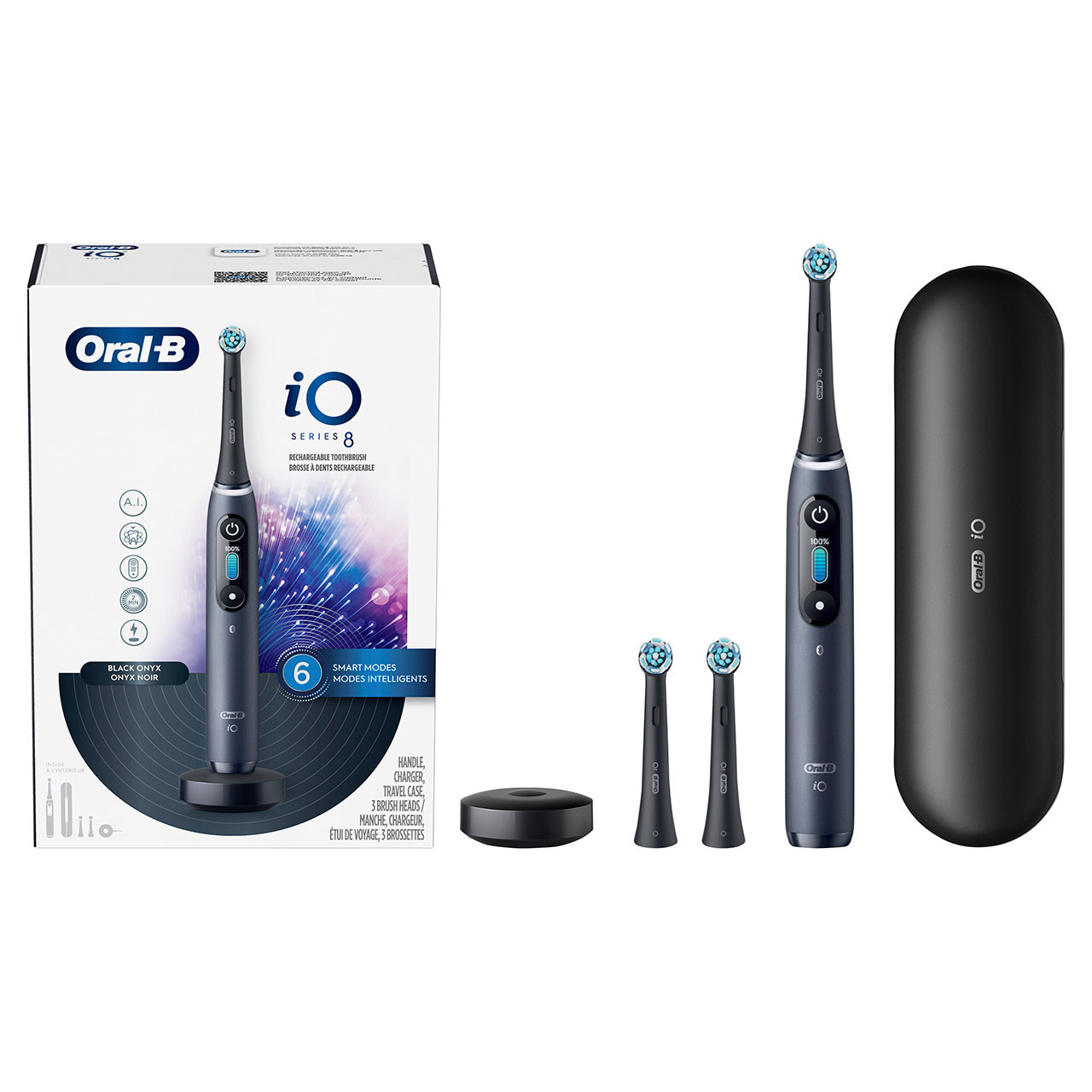 Black Oral-B iO Series 8 iO Series | NZ_OB80658