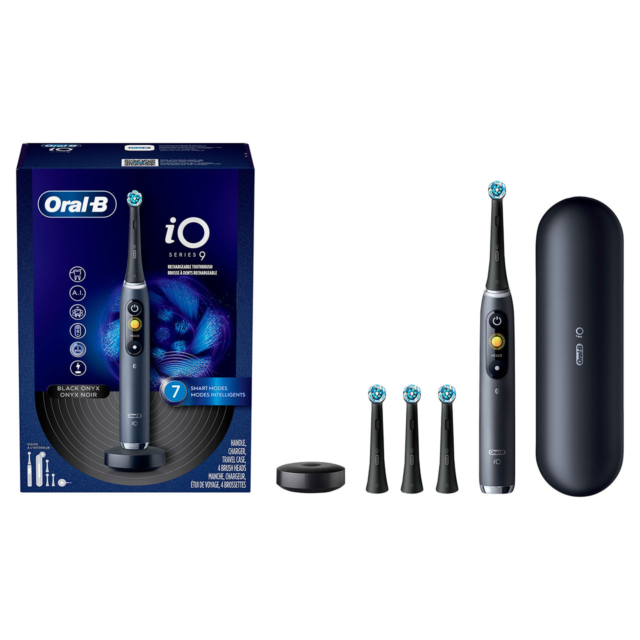 Black Oral-B iO Series 9 Rechargeable iO Series | NZ_OB10901