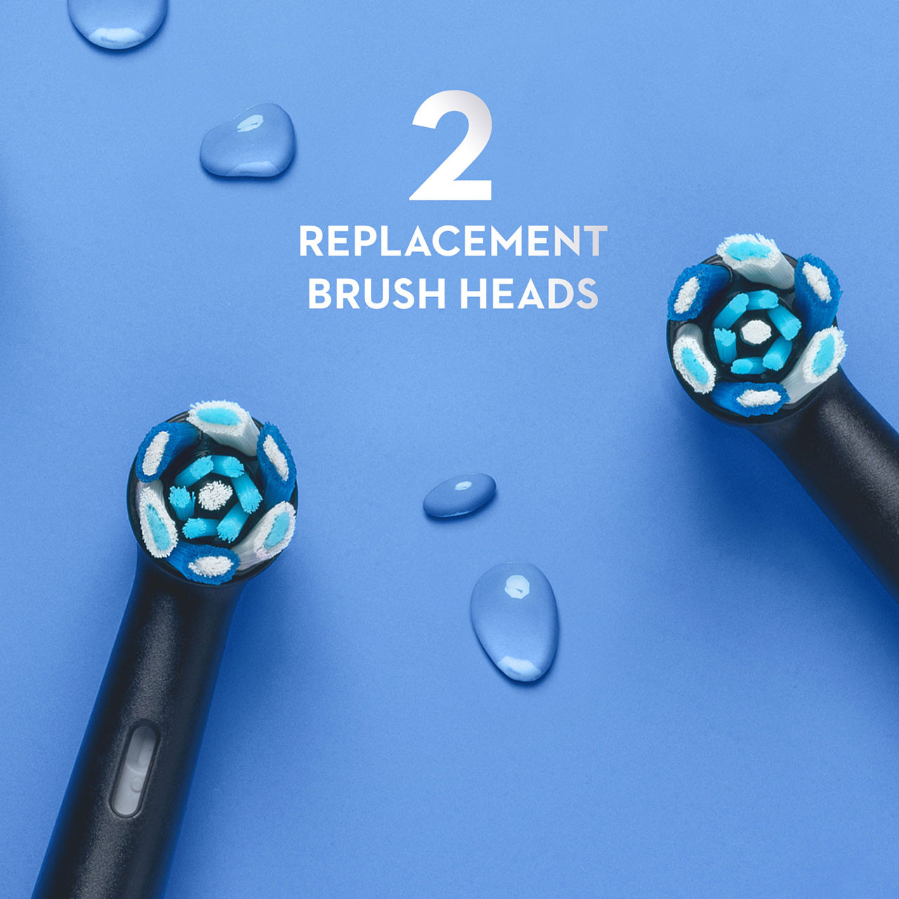 Black Oral-B iO Ultimate Clean iO Brush Heads | NZ_OB25701