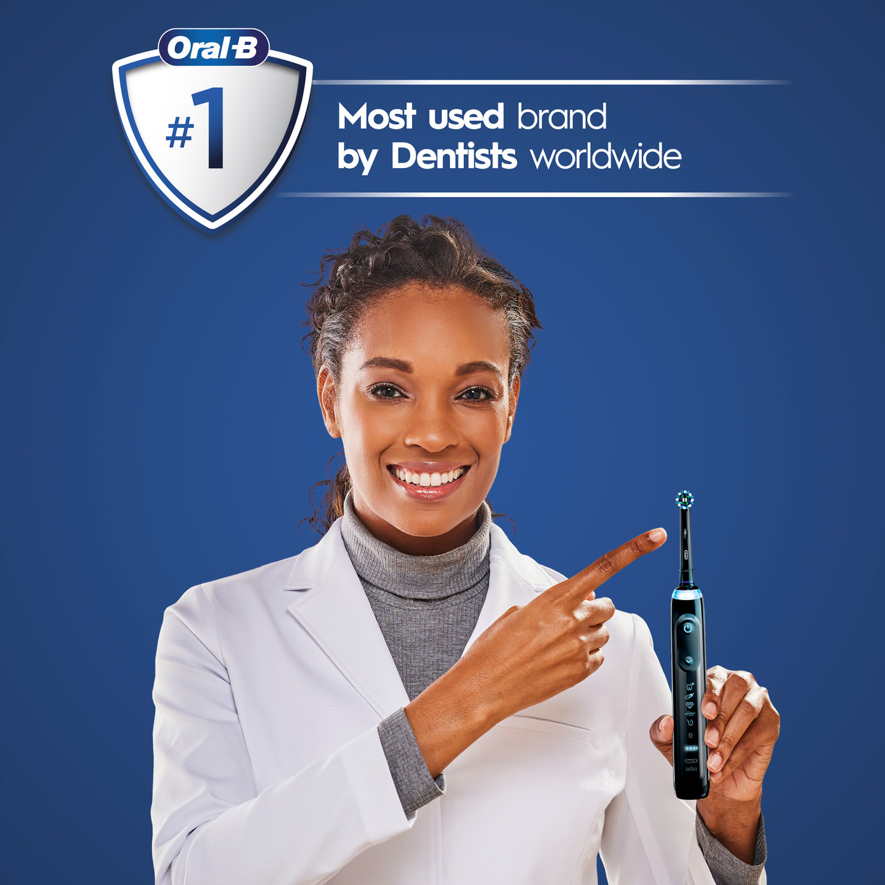 Black Purple Oral-B Genius 7500 Rechargeable Genius Series | NZ_OB10464