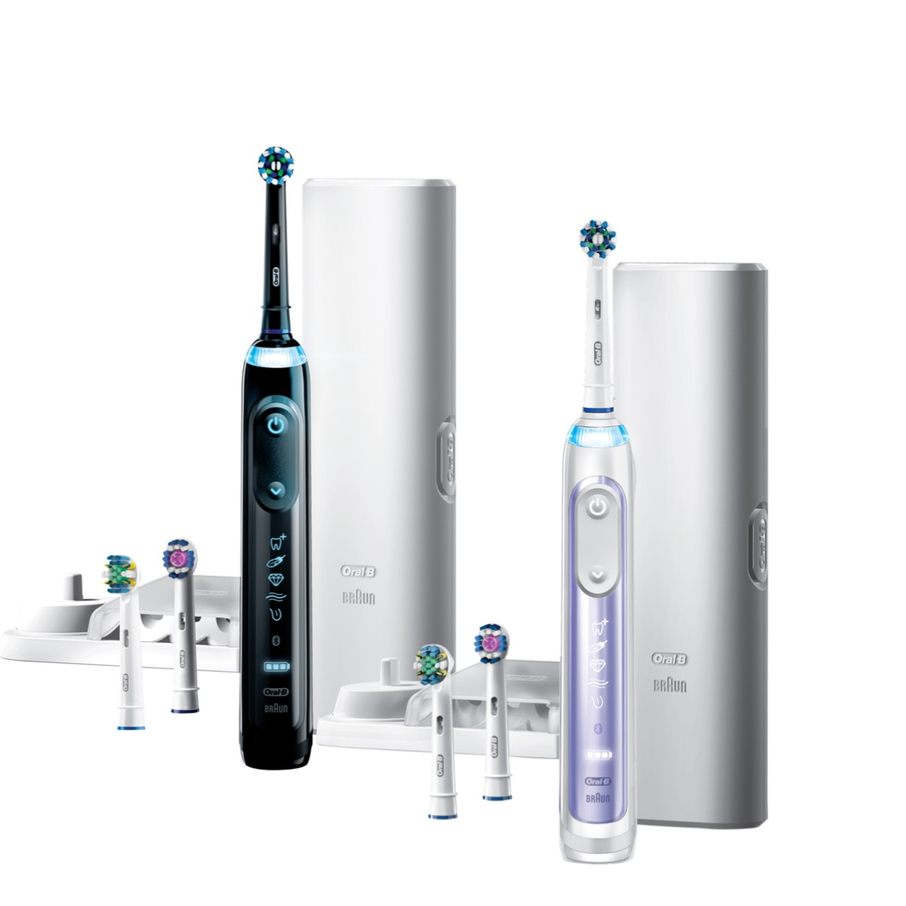 Black Purple Oral-B Genius 7500 Rechargeable Genius Series | NZ_OB10464