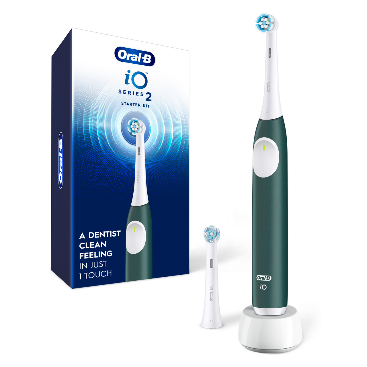 Green Oral-B iO Series 2 Rechargeable iO Series | NZ_OB13624