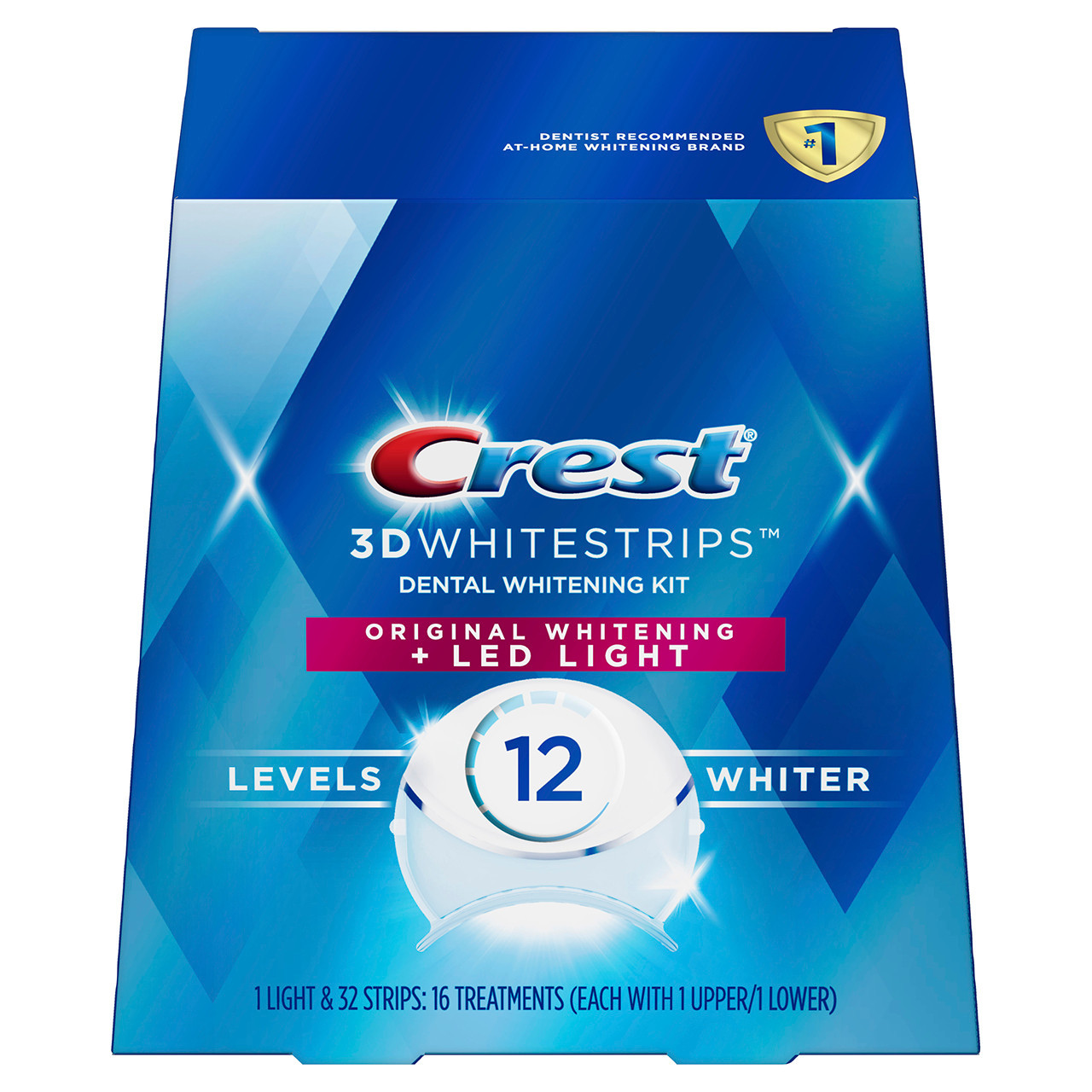 Light Oral-B Crest 3DWhitestrips Original Plus LED Accessories | NZ_OB18990