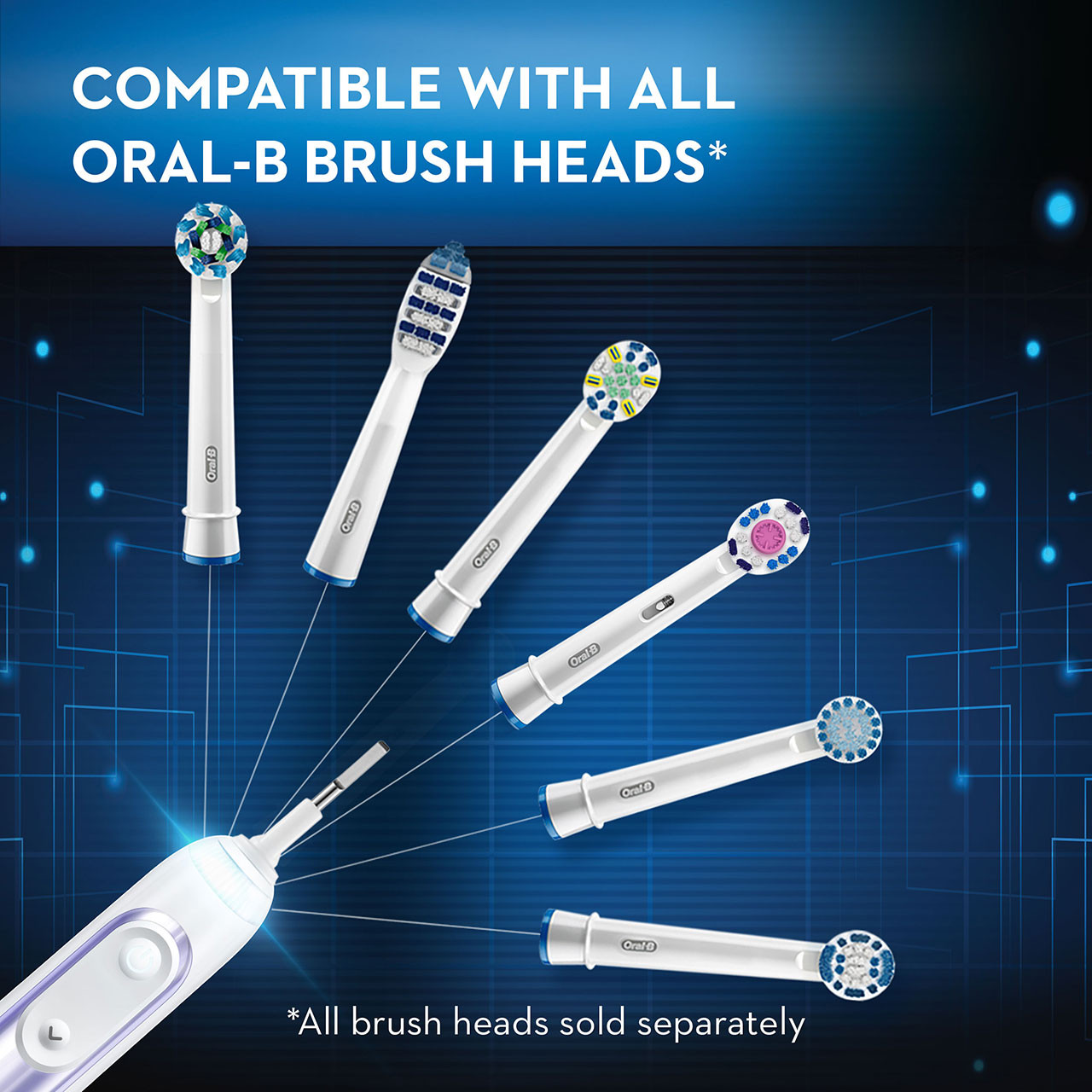 Purple Oral-B Genius 7500 Rechargeable Genius Series | NZ_OB54755