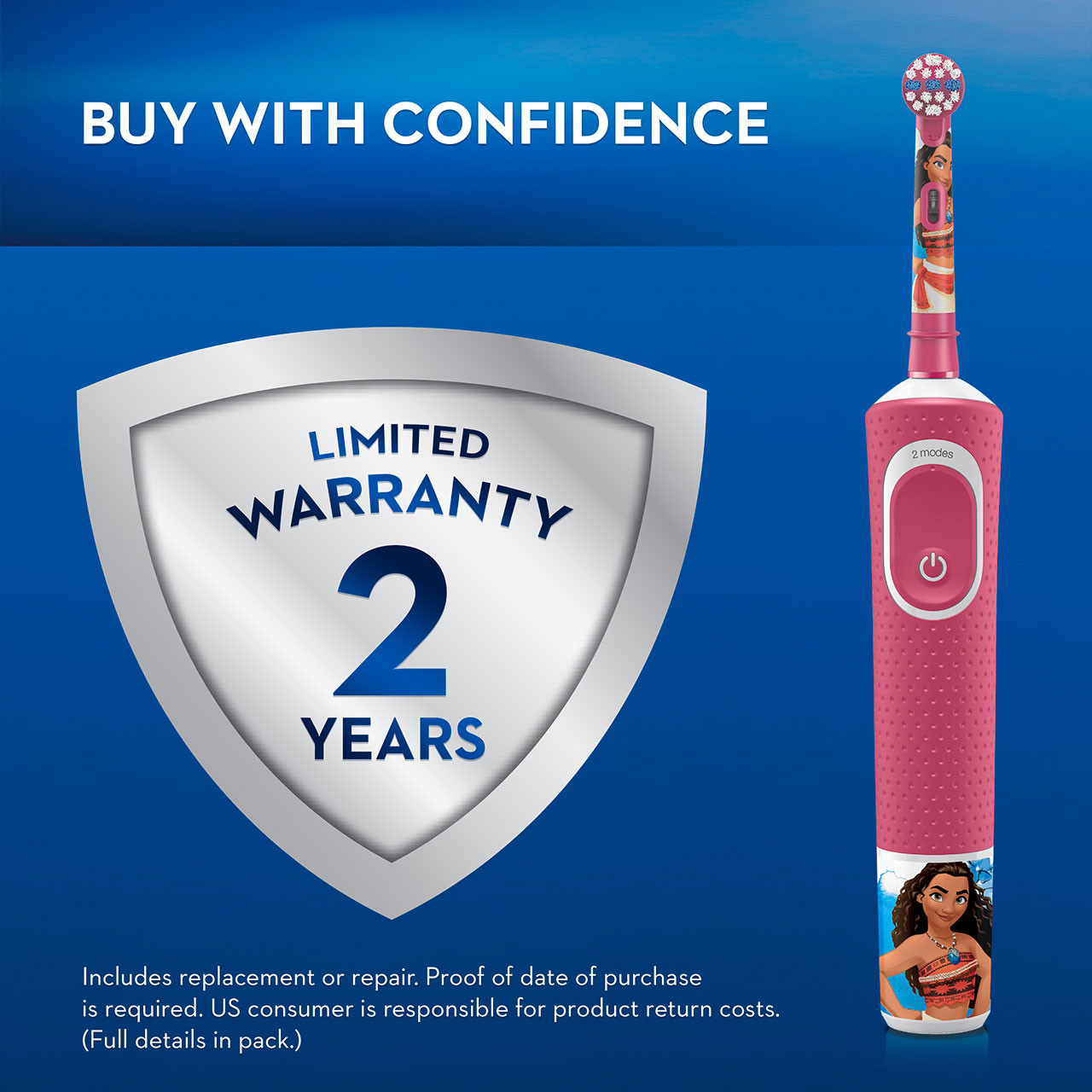 Red Oral-B Kids Princess Moana Bundles | NZ_OB68732