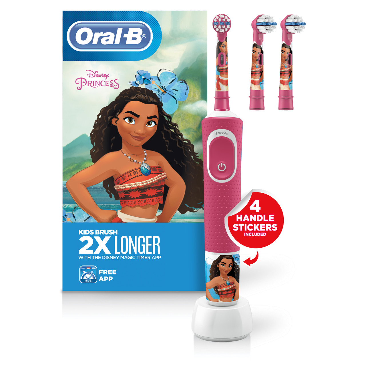 Red Oral-B Kids Princess Moana Bundles | NZ_OB68732