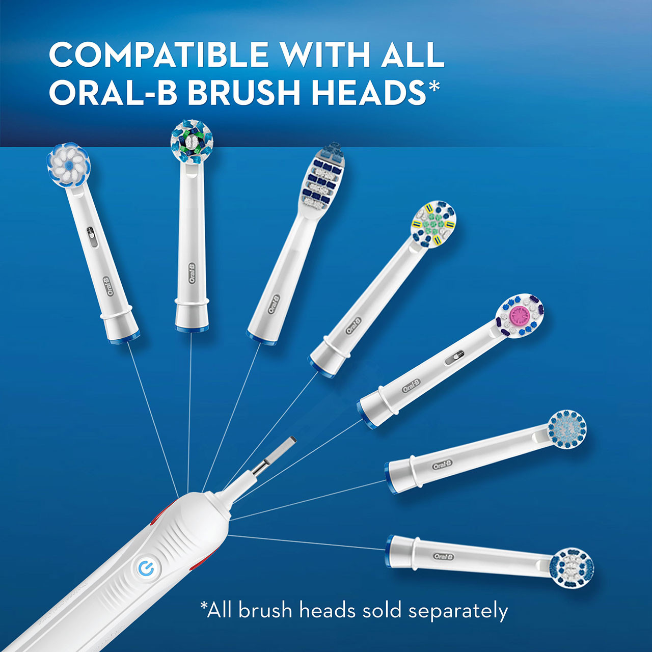 White Oral-B Smart 4000 Rechargeable Smart Series | NZ_OB82663