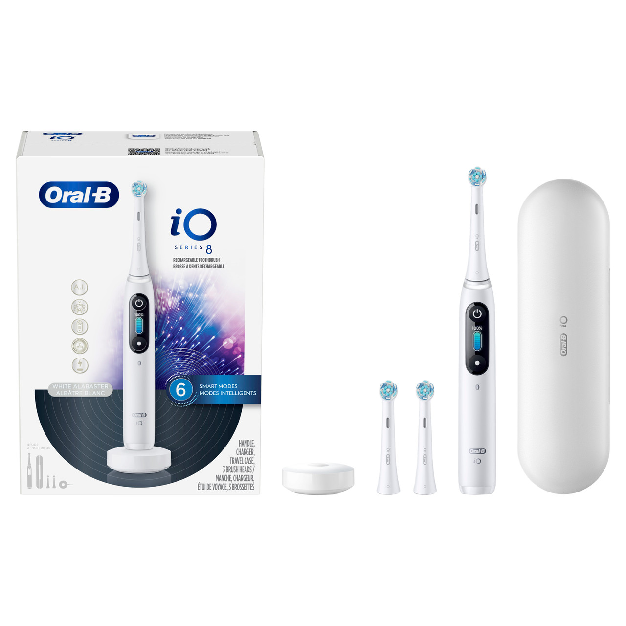 White Oral-B iO Series 8 iO Series | NZ_OB57822