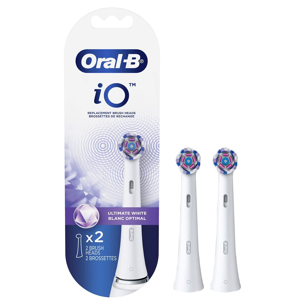 White Oral-B iO Whitening Care iO Brush Heads | NZ_OB30188