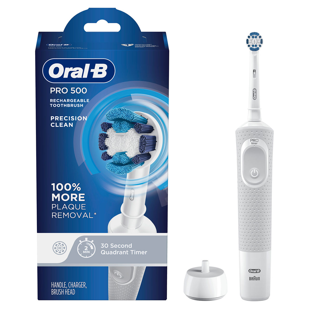 White / Grey Oral-B Pro 500 Series Pro Series | NZ_OB82380